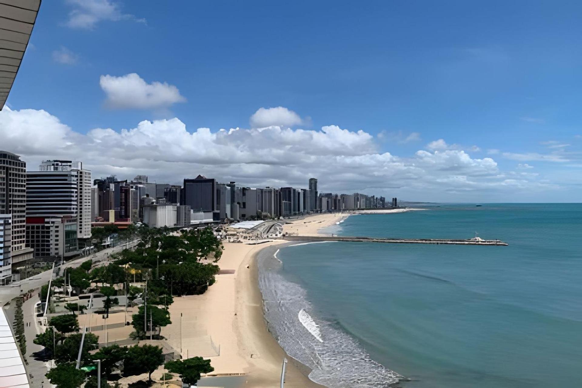 Ferienwohnung Hosts Br - Flat Frente Mar Na Beira Mar Fortaleza  Exterior foto